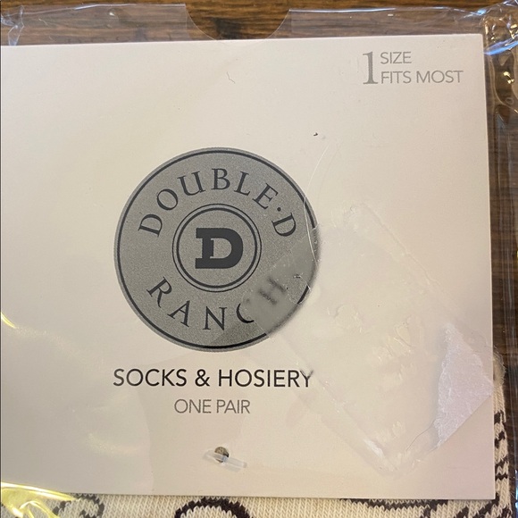 Double D Ranch Boot Socks-Mid Calf--New - Picture 2 of 4